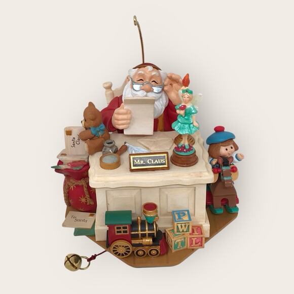 Hallmark NWT Talking Letters to Santa Claus Magic Christmas Ornament 2006 - Picture 2 of 10